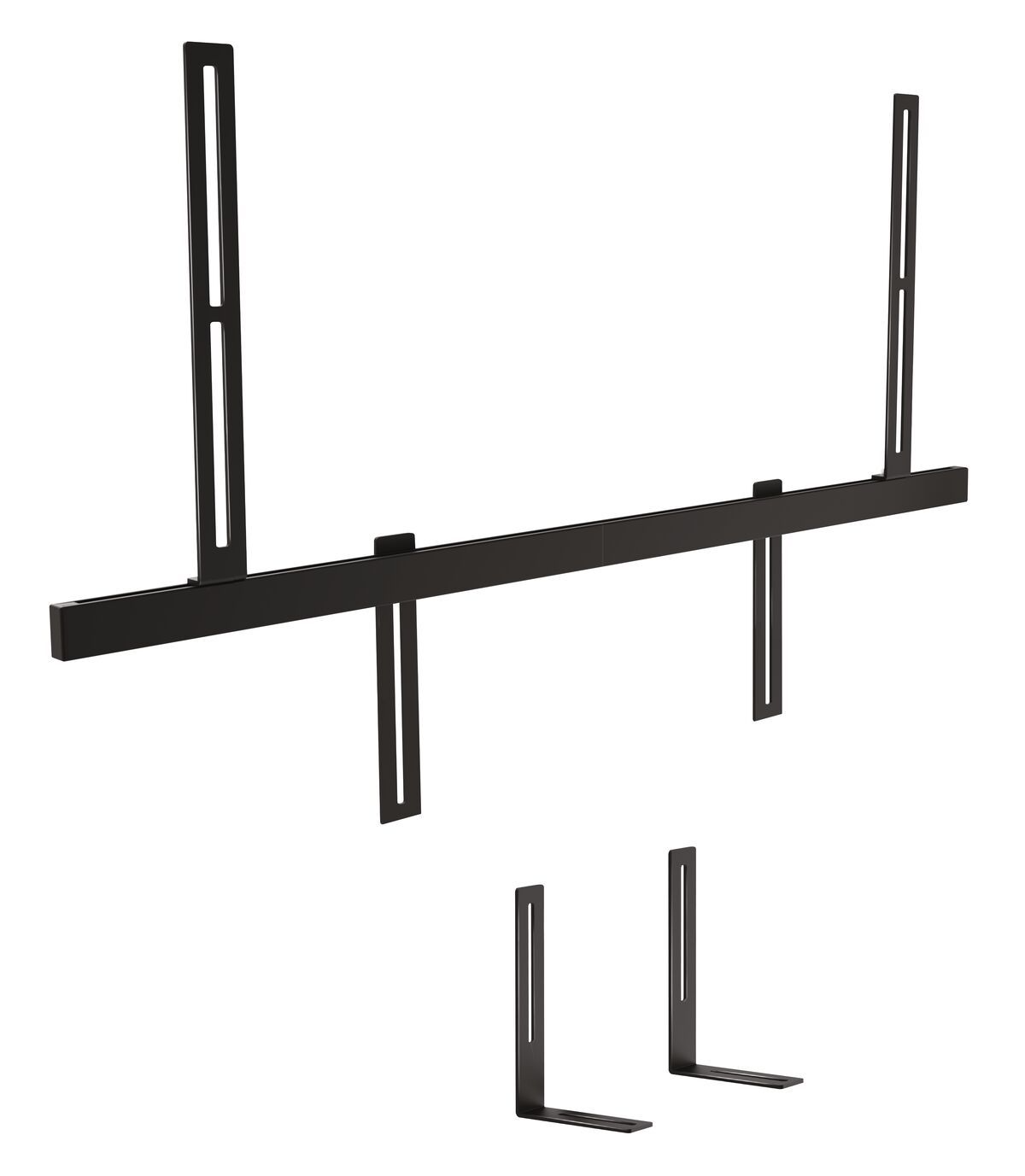 UNIVERSAL SOUNDBAR MOUNT - SONOS BEAM COMPATIBLE - MAX 600MM VESA MAX WEIGHT 6.5KG UNIVERSAL SOUNDBAR MOUNT - SONOS BEAM COMPATIBLE - MAX 600MM VESA MAX WEIGHT 6.5KG